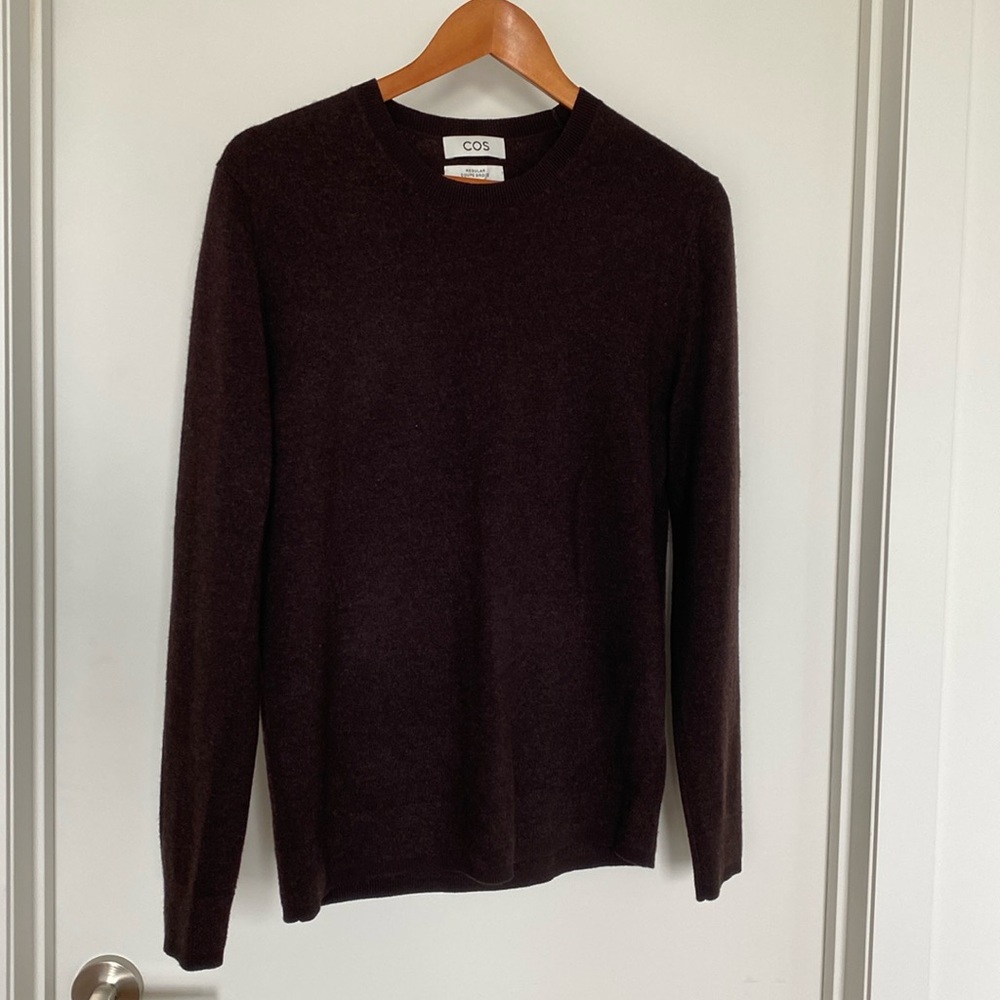 COS Dark Brown Sweater